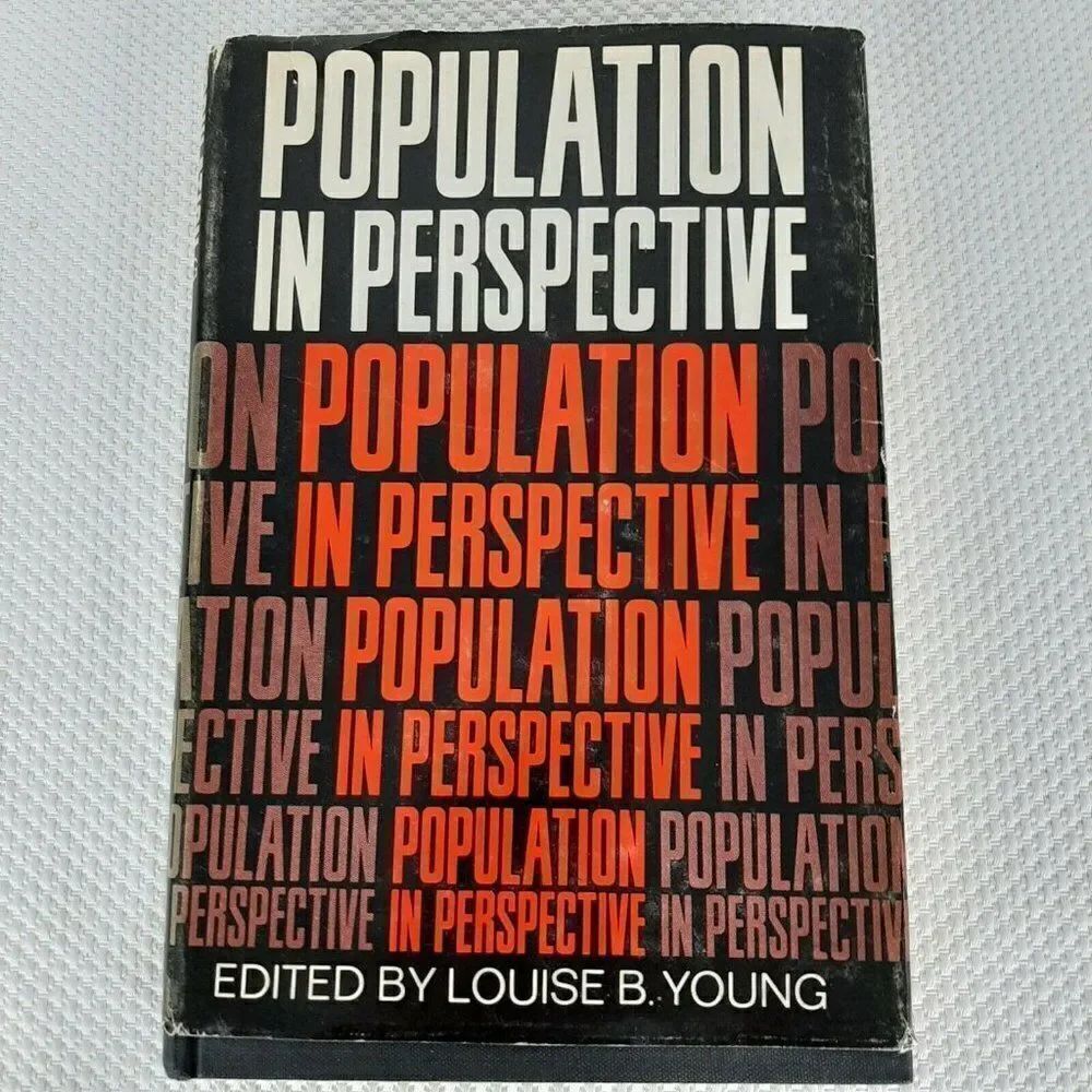 Vintage Book Population In Perspective Population Control Controversial 1968